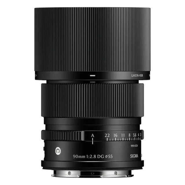 Sigma 90mm f/2.8 DG Contemporary Black L-Mount. Sort 