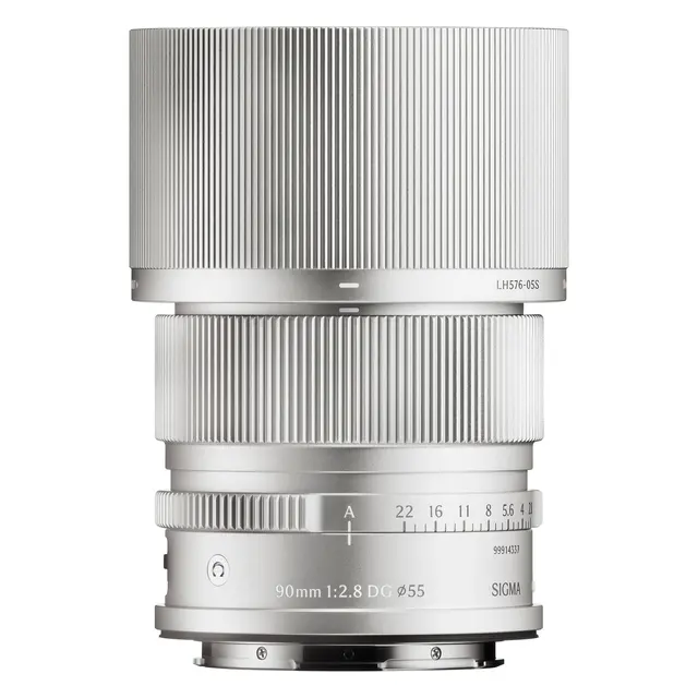 Sigma 90mm f/2.8 DG Contemporary Silver L-Mount. Sølv 