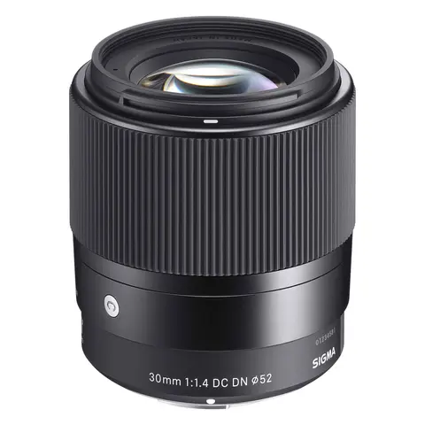 Sigma 30mm f/1.4 DC DN Contemporary Sony E-Mount APS-C. &#216;52mm