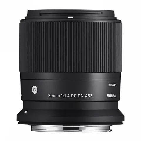 Sigma 30mm f/1.4 DC DN Contemporary For Canon RF (APS-C). &#216;52mm