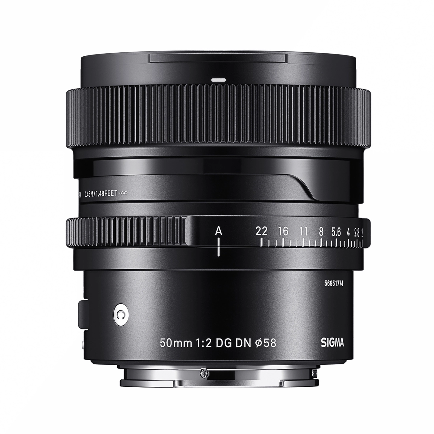 Sigma 50mm f/2 DG DN Contemporary Sony E-Mount Fullformat. Ø58mm. I-Serie