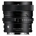 Sigma 50mm f/2 DG Contemporary Black L-Mount. Sort