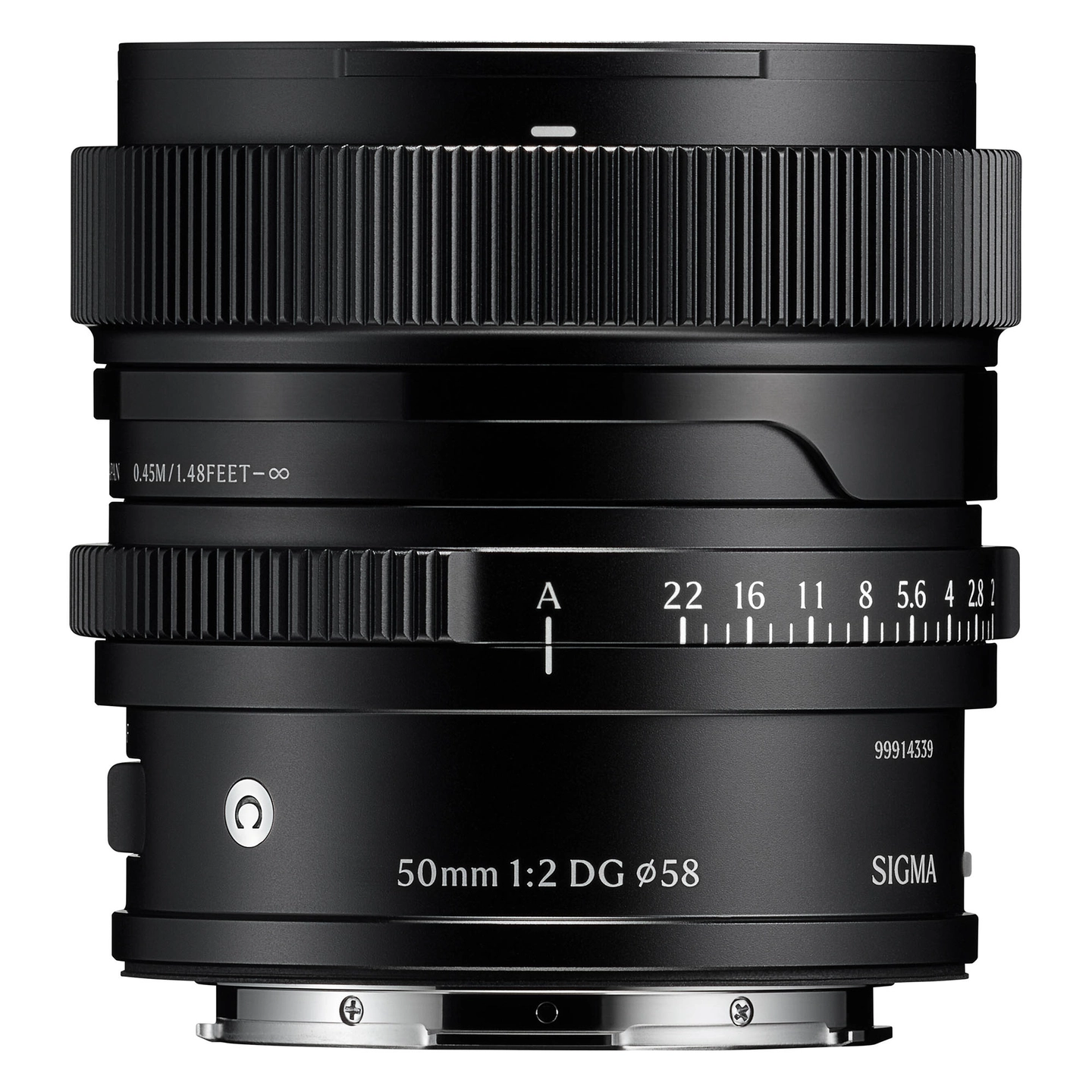 Sigma 50mm f/2 DG Contemporary Black Sony E-Mount Fullformat. Ø58mm