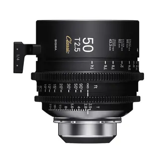 Sigma Cine 50mm T1.5 FF Classic PL-mount. i/Technology