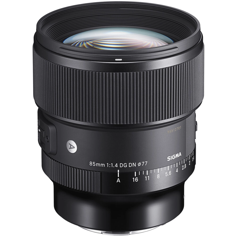 Sigma 85mm f/1.4 DN ART til Sony FE Sony E-Mount Fullformat. Ø77mm
