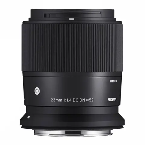 Sigma 23mm f/1.4 DC DN Contemporary For Canon RF (APS-C). Ø52mm