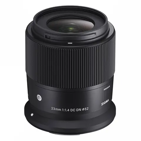 Sigma 23mm f/1.4 DC DN Contemporary For Canon RF (APS-C). Ø52mm