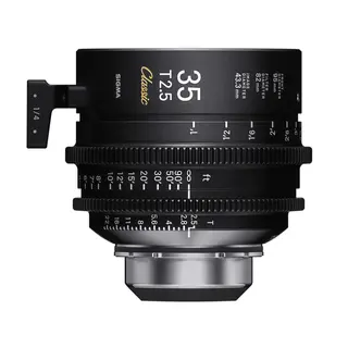 Sigma Cine 35mm T2.5 FF Classic PL-mount. i/Technology