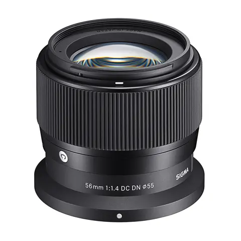 Sigma 56mm f/1.4 DC DN Contemporary For Canon RF (APS-C). &#216;55mm