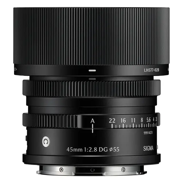 Sigma 45mm f/2.8 DG Contemporary Black L-Mount. Sort 