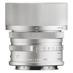 Sigma 45mm f/2.8 DG Contemporary Silver L-Mount. S&#248;lv