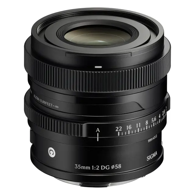 Sigma 35mm f/2 DG Contemporary Black L-Mount. Sort 