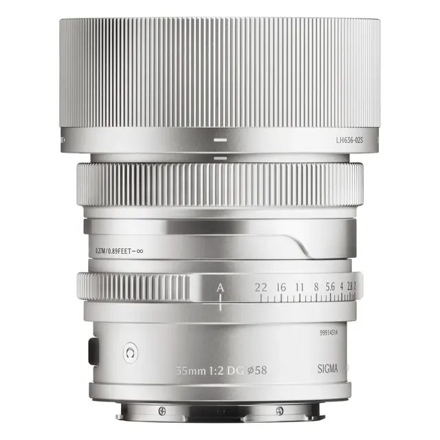 Sigma 35mm f/2 DG Contemporary Silver L-Mount. Sølv 