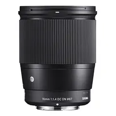 Sigma 16mm f/1.4 DC DN Contemporary E Sony E APS-C