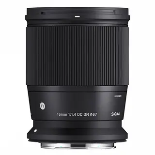 Sigma 16mm f/1.4 DC DN Contemporary For Canon RF (APS-C)