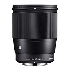 Sigma 16mm f/1.4 DC DN Contemporary Z for Nikon Z APS-C (DX) format