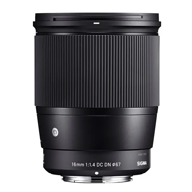 Sigma 16mm f/1.4 DC DN Contemporary Z for Nikon Z APS-C (DX) format 