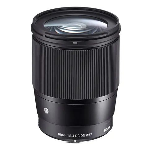 Sigma 16mm f/1.4 DC DN Contemporary Z for Nikon Z APS-C (DX) format