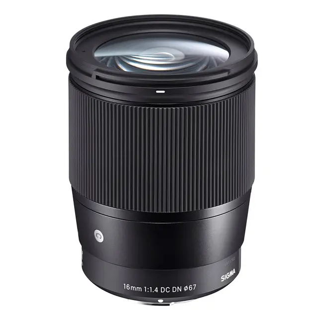 Sigma 16mm f/1.4 DC DN Contemporary Z for Nikon Z APS-C (DX) format 
