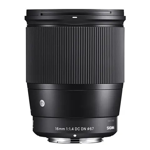 Sigma 16mm f/1.4 DC DN Contemporary X X-Mount. &#216;67mm