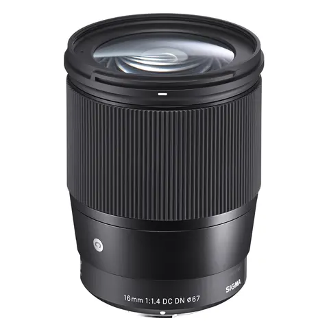 Sigma 16mm f/1.4 DC DN Contemporary X X-Mount. &#216;67mm