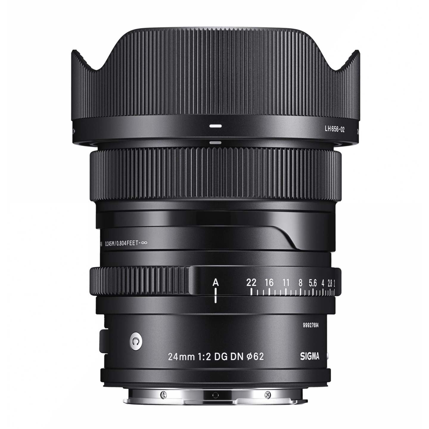 Sigma 24mm f/2 DG DN Contemporary Sony E-Mount Fullformat. Ø62mm. I-Serie