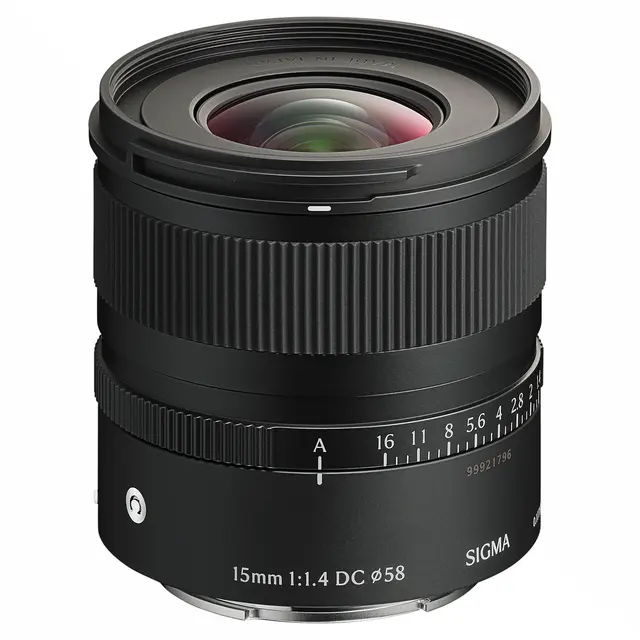 Sigma 15mm f/1.4 DC Contemporary E Sony E 