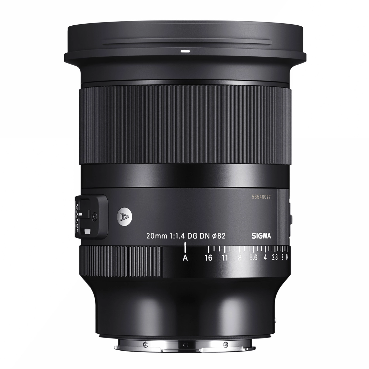Sigma 20mm f/1.4 DG DN Art Sony E-Mount Fullformat. Ø82mm