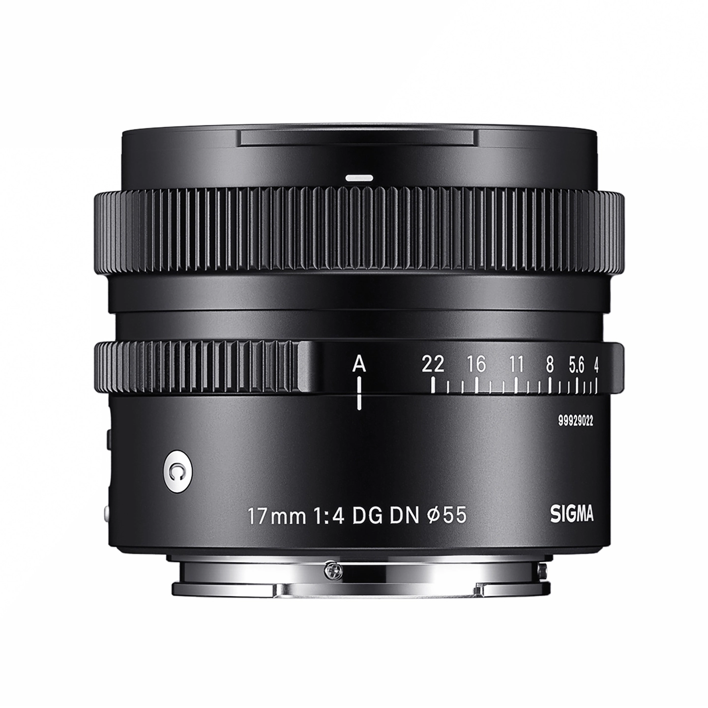 Sigma 17mm f/4 DG DN Contemporary Sony E-Mount Fullformat. Ø55mm. I-Serie