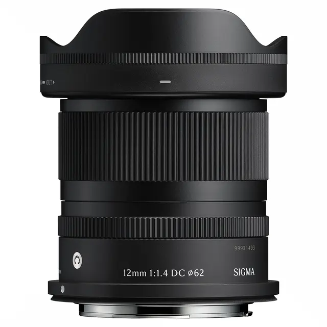 Sigma 12mm f/1.4 DC Contemporary Canon RF-S-mount. APS-C 