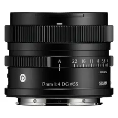 Sigma 17mm f/4 DG Contemporary Black Sony FE. Sort