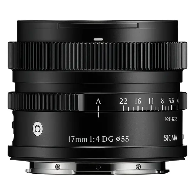 Sigma 17mm f/4 DG Contemporary Black Sony FE. Sort 