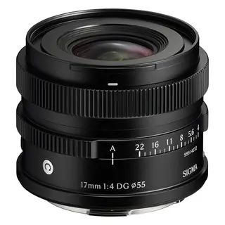 Sigma 17mm f/4 DG Contemporary Black L-Mount. Sort