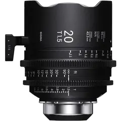 Sigma CINE 20mm T1.5 FF PL-mount with /i Technology
