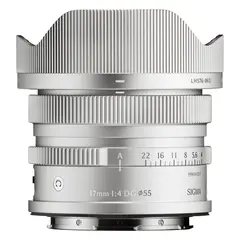 Sigma 17mm f/4 DG Contemporary Silver L-Mount. S&#248;lv