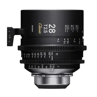 Sigma Cine 28mm T1.5 FF Classic PL-mount. i/Technology