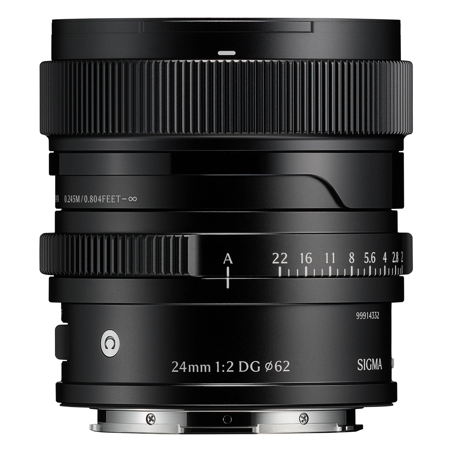Sigma 24mm f/2 DG Contemporary Black Sony E-Mount Fullformat. Ø62mm