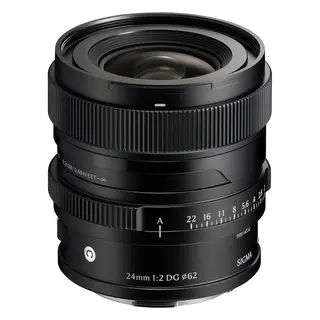 Sigma 24mm f/2 DG Contemporary Black Sony FE. Sort