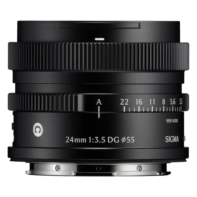 Sigma 24mm f/3.5 DG Contemporary Black Sony FE. Sort 