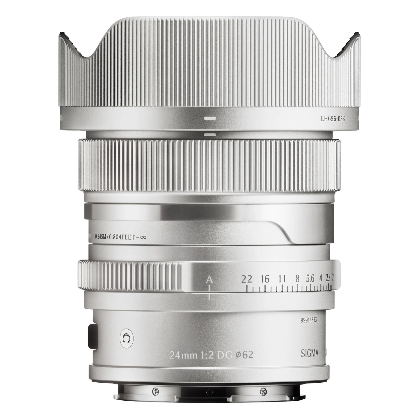 Sigma 24mm f/2 DG Contemporary Silver L-Mount. Sølv