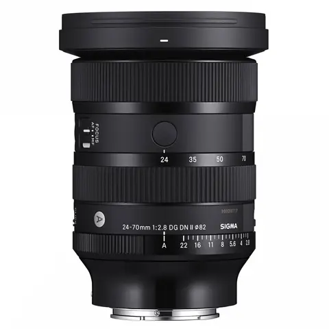 Sigma 24-70mm f/2.8 DG DN II Art Sony E-Mount Fullformat. Ø82mm