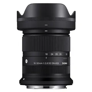 Sigma 18-50mm f/2.8 DC DN Contemporary For Canon RF (APS-C). Ø55mm