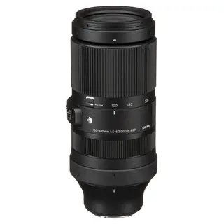 Sigma 100-400mm f/5-6.3 DG DN OS Contemp Sony E-Mount Fullformat. Ø67mm