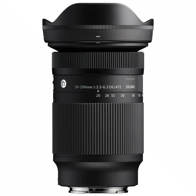 Sigma 20-200mm f/3.5-6.3 DG Contemporary Sony E-Mount. Ø72mm 