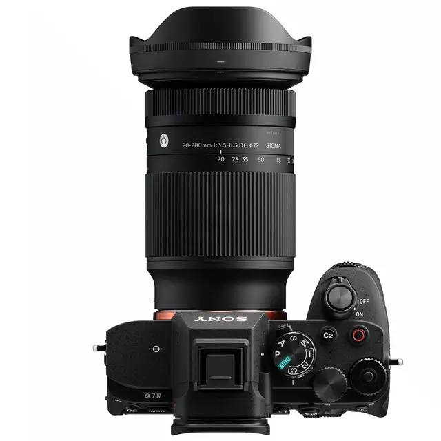 Sigma 20-200mm f/3.5-6.3 DG Contemporary Sony E-Mount. Ø72mm 