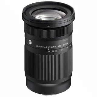 Sigma 20-200mm f/3.5-6.3 DG Contemporary L-Mount. &#216;72mm