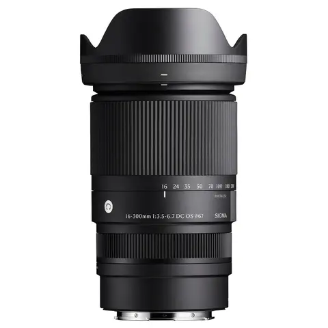 Sigma 16-300mm f/3.5-6.7 DC OS Sony E-Mount APS-C. Ø67mm