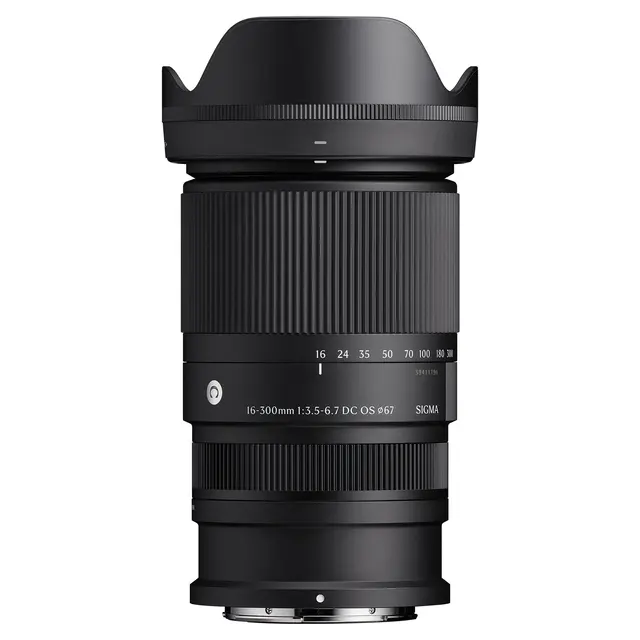Sigma 16-300mm f/3.6-6.7 DC OS Cont Nikon Z. APS-C. Ø67mm 