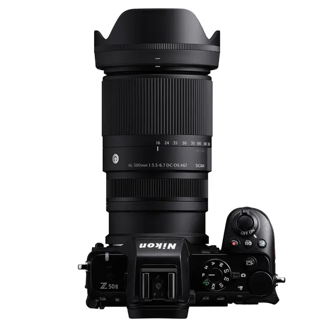 Sigma 16-300mm f/3.6-6.7 DC OS Cont Nikon Z. APS-C. Ø67mm 