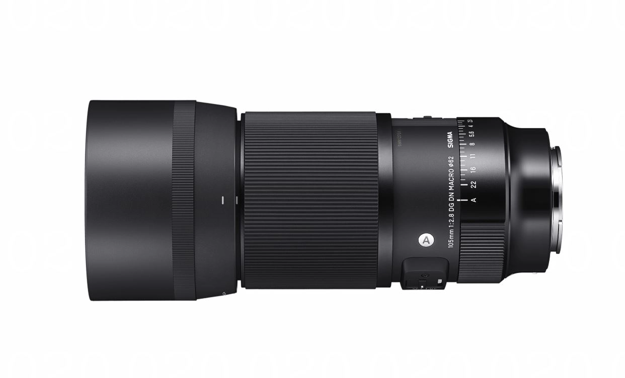 Sigma 105mm f/2.8 DG Macro Art L-mount Leica og Panasonic L fatning. ø62 filter